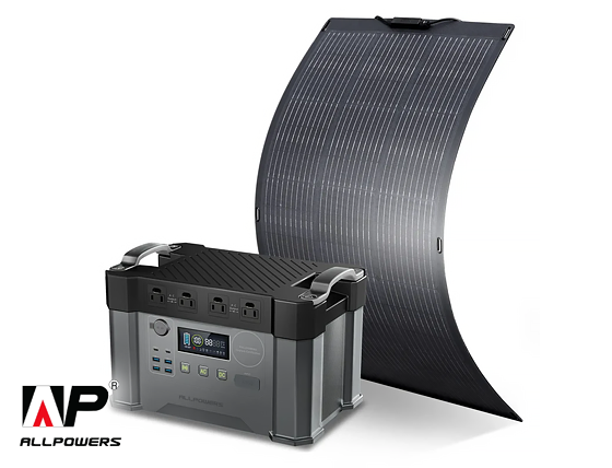 ALLPOWERS: S2000 Pro Solar Generator Kit 2400W Series